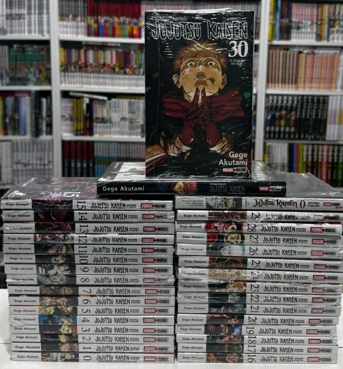 Jujutsu Kaisen en Espanol. Completa.  0 a 30 +fanbook +novela. Panini. Nuevo