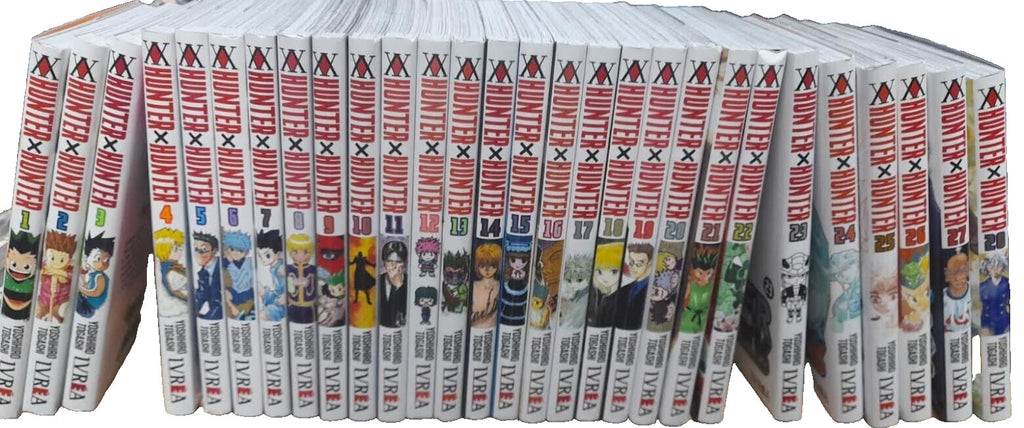 Hunter X Hunter, en espanol. Incluye Tomos  1 al 38. Ivrea. Manga en ESPAÑOL