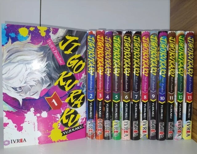 Jigokuraku 1 al 13. Coleccion. Manga en ESPAÑOL. Spanish. Nuevos. Original