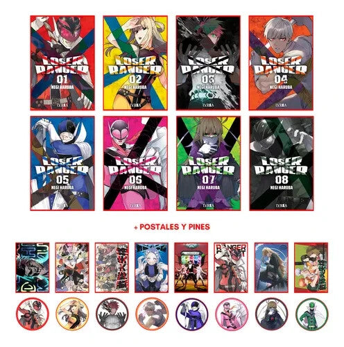 Loser Ranger en Español. Serie completa 1 al 8.  Manga en ESPAÑOL. SPANISH