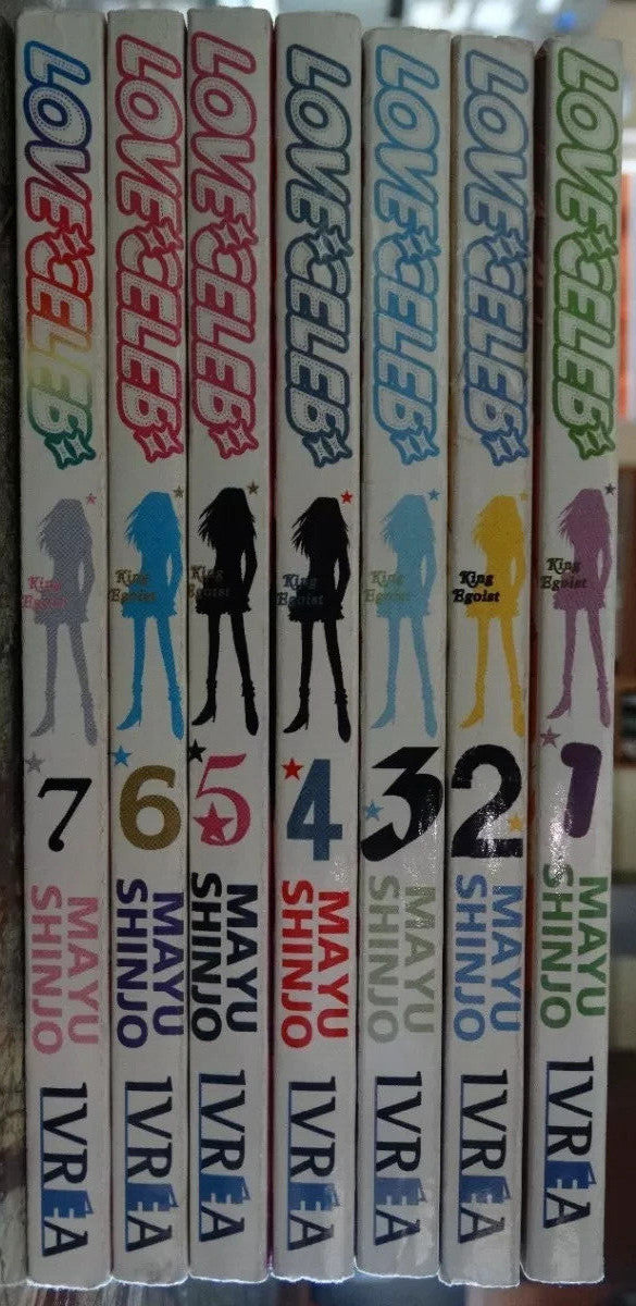 Manga Love Celeb en Espanol. Completo, 1 al 7. Ivrea