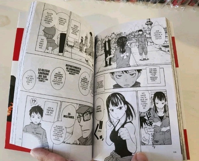Fire Force en Espanol. Completo. 1 al 33. Manga en ESPAÑOL. SPANISH. Panini