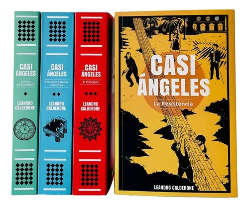 Pack 4 libros Casi Angeles. Leandro Cantore. Incluye 4 Libros, Nuevos