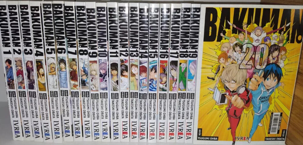Bakuman Serie Completa - Ivrea. Manga en ESPAÑOL. Spanish