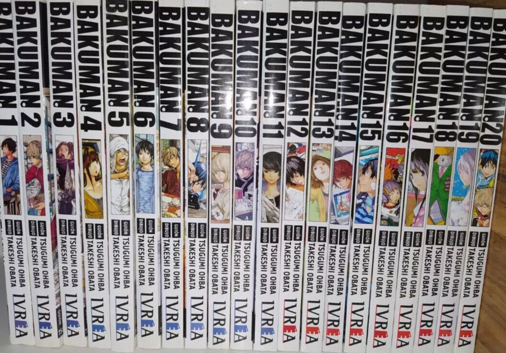 Bakuman Serie Completa - Ivrea. Manga en ESPAÑOL. Spanish