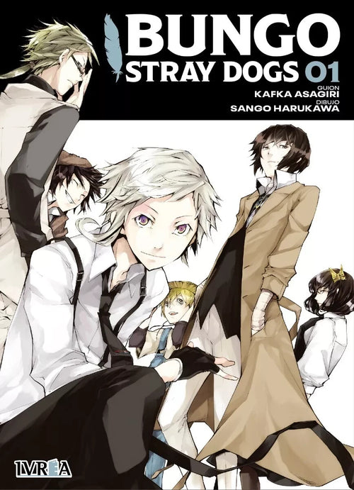 Bungo Stray Dogs en Espanol. Coleccion 1 al 13. Kafka Asagiri, Sango Harukawa