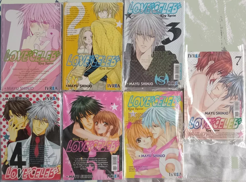 Manga Love Celeb en Espanol. Completo, 1 al 7. Ivrea