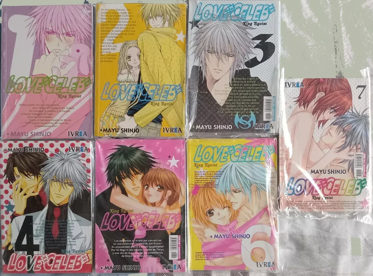 Manga Love Celeb en Espanol. Completo, 1 al 7. Ivrea