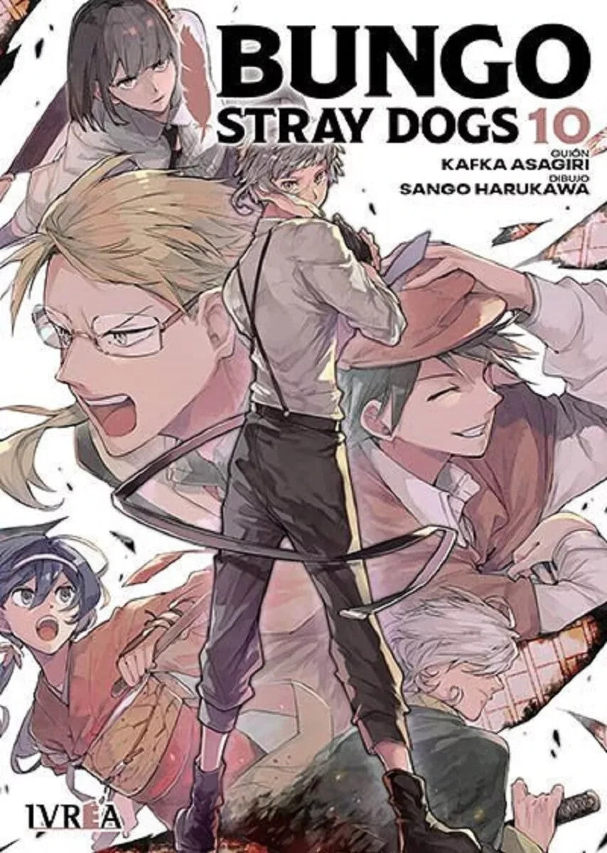 Bungo Stray Dogs en Espanol. Coleccion 1 al 13. Kafka Asagiri, Sango Harukawa