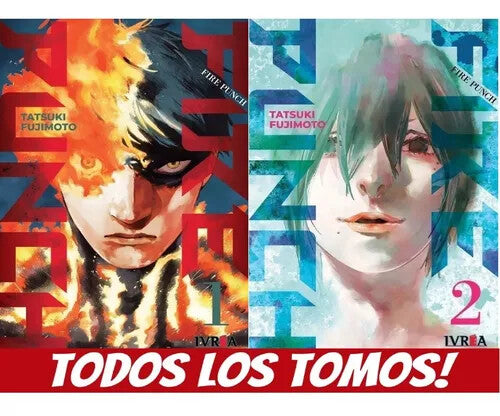 Fire Punch en Español, 1 al 8. Manga en ESPAÑOL. SPANISH. Nuevos!