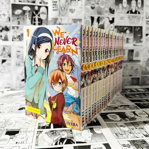 We never learn. Español, 21 Tomos. COMPLETO. Nuevos, Ivrea. Manga en ESPAÑOL