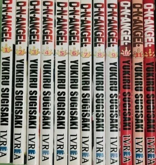 D N ANGEL manga en espanol. 1 al 12. Yukiru Sugisaki. Ivrea