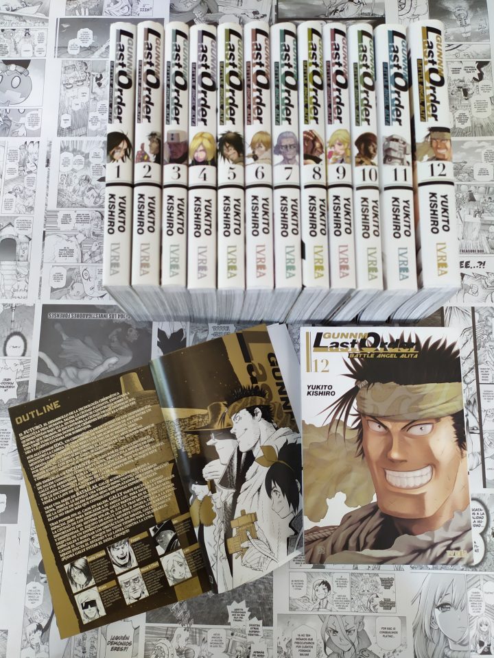 Gunnm Last Order en Español. COMPLETO. 1 al 12. Manga en ESPAÑOL. Yukito Kishiro