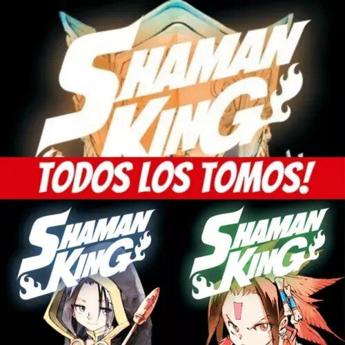 Shaman King Deluxe en Español, Completo. 1  Al 17. Manga en ESPAÑOL