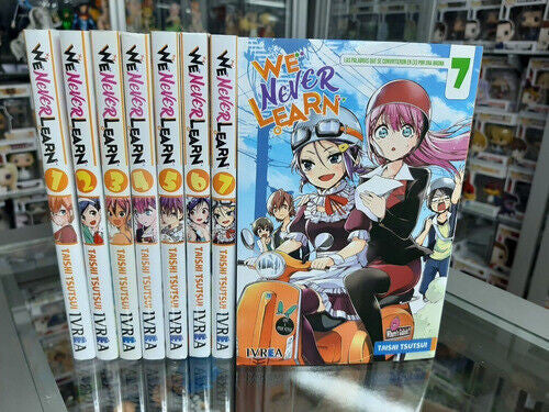 We never learn. Español, 21 Tomos. COMPLETO. Nuevos, Ivrea. Manga en ESPAÑOL