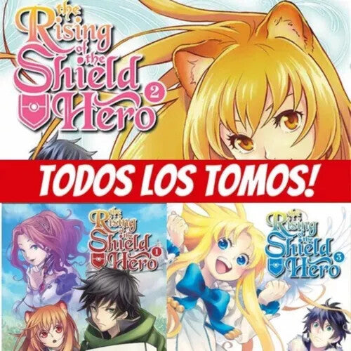 El Heroe Del Escudo, en Espanol. Completo, en Español, 26 TOMOS. Manga
