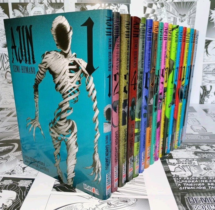 Ajin Semi-humano, Completo,  17 TOMOS. Manga en ESPAÑOL. Gamon Sakurai. Nuevos