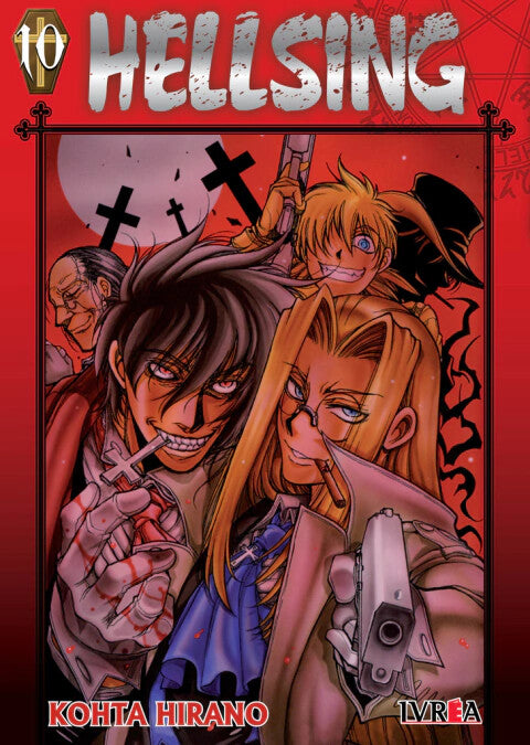 Hellsing Completo, 10 tomos. Manga, Kohta Hirano. Manga en ESPAÑOL