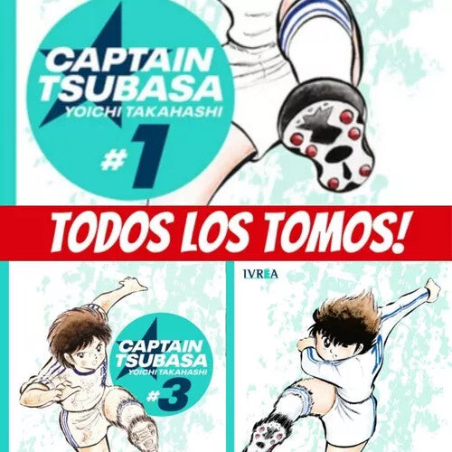 Manga Captain Tsubasa en Español, 1 al 20, NUEVOS - Takahashi. Manga en ESPAÑOL